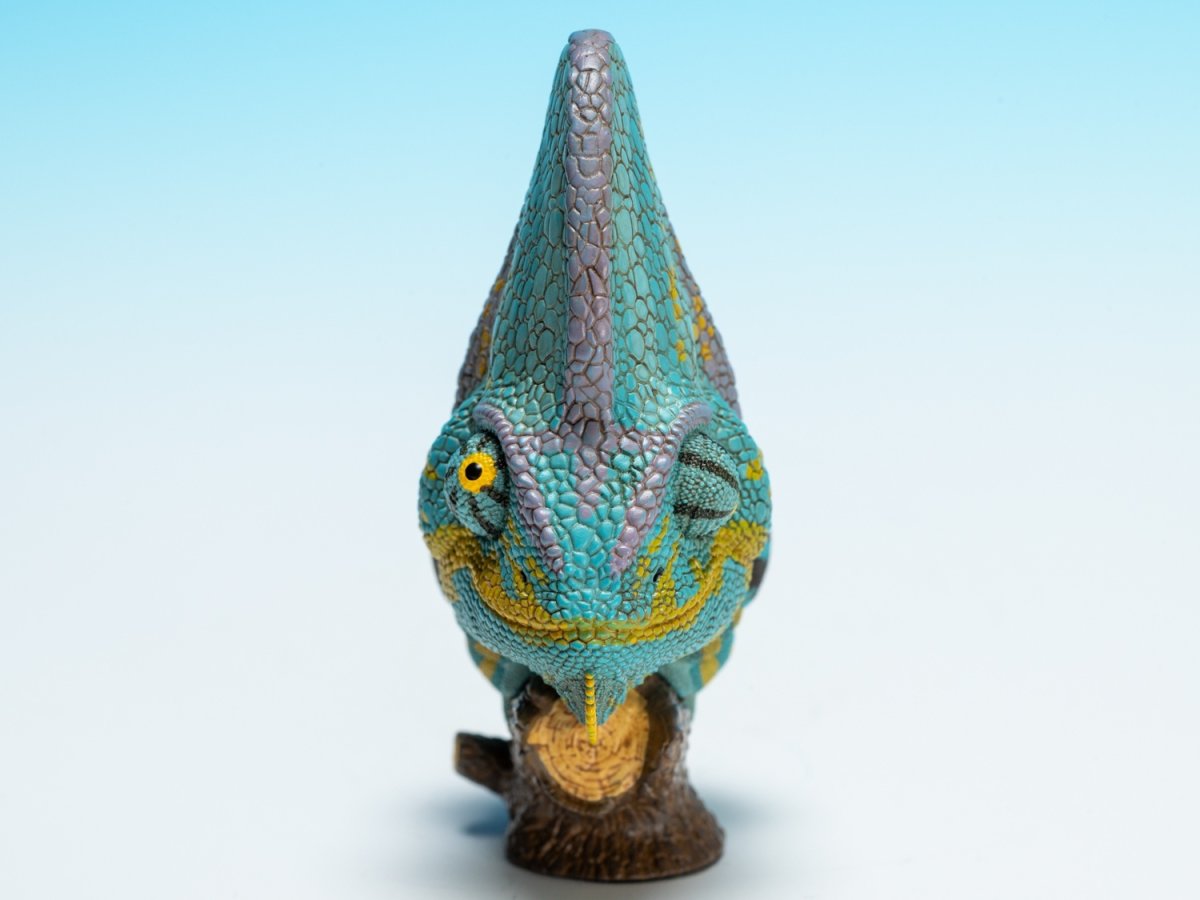 画像9: エボシカメレオン（ブルー）【動画あり】 (9)