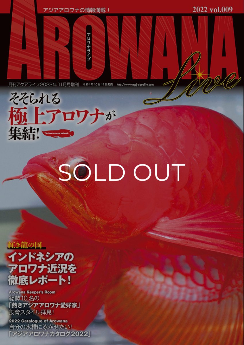 画像1: アロワナライブ　VOL.９ (1)