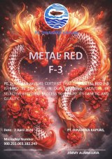 メタルレッド F3 NO.9（インドネシア産）